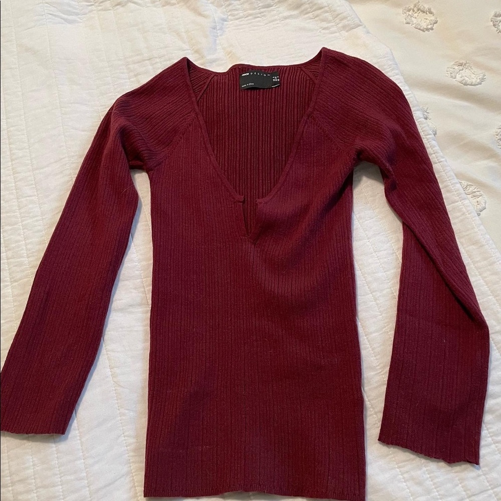 ASOS Maroon Top